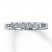 Previously Owned Diamond Anniversary Band 3/8 ct tw Round-cut 14K White Gold