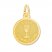 Holy Communion Charm 14K Yellow Gold