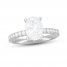 Neil Lane Diamond Engagement Ring 2-3/8 ct tw Oval/Round-Cut 14K White Gold