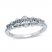 Diamond Anniversary Ring 1-1/2 ct tw Oval-cut 14K White Gold