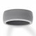 Men's Gray Silicone Wedding Band 8mm