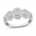 Diamond Fashion Ring 1 ct tw Round-cut 10K White Gold