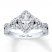 Neil Lane Engagement Ring 1-3/8 ct tw Diamonds 14K White Gold