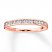 Diamond Anniversary Band 1/4 cttw Round/Baguette 14K Rose Gold