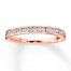 Diamond Anniversary Band 1/4 cttw Round/Baguette 14K Rose Gold