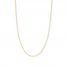 18" Singapore Chain 14K Yellow Gold Appx. 1mm