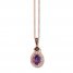 Le Vian Amethyst Necklace 1/3 ct tw Diamonds 14K Gold