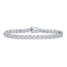 Diamond Tennis Bracelet 1/2 ct tw Round-cut 10K White Gold