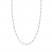 18" Cable Chain Necklace 14K White Gold Appx. .8mm