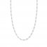 18" Cable Chain Necklace 14K White Gold Appx. .8mm