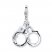 Handcuff Charm Sterling Silver