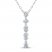 Everything You Are Diamond Necklace 1/3 ct tw 10K White Gold 18"