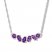 Amethyst Necklace Sterling Silver