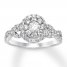 Diamond Engagement Ring 1 ct tw 14K White Gold