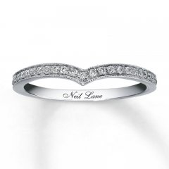 Neil Lane Wedding Band 1/5 ct tw Diamonds 14K White Gold