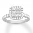 Diamond Engagement Ring 1-1/5 ct tw 14K White Gold