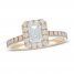 Neil Lane Premiere Engagement Ring 1-3/8 ct tw 14K Yellow Gold