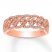 Diamond Anniversary Band 3/8 ct tw Round-cut 10K Rose Gold