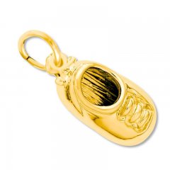 Baby Shoe Charm 14K Yellow Gold