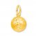 Soccer Ball Charm 14K Yellow Gold