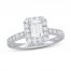 Neil Lane Premiere Engagement Ring 1-3/8 ct tw 14K White Gold