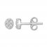 Diamond Earrings 1/5 ct tw Round-cut 10K White Gold