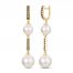 Le Vian Chocolatier Pearl Earrings 1/4 ct tw Diamonds 14K Honey Gold