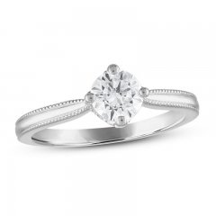 Diamond Solitaire Engagement Ring 1 ct tw Round-cut 14K White Gold