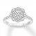 Diamond Engagement Ring 5/8 ct tw Round-cut 14K White Gold