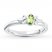 Stackable Ring Peridot Sterling Silver