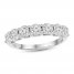 Radiant Reflections Diamond Anniversary Ring 1 ct tw Round-Cut 14K White Gold