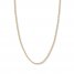 22" Textured Rope Chain 14K Yellow Gold Appx. 2.15mm