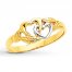 Heart Ring 14K Yellow Gold