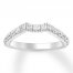 Diamond Wedding Band 1/2 Carat tw 14K White Gold