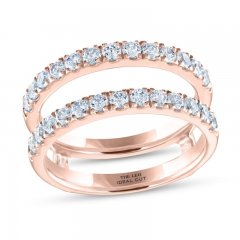 THE LEO Ideal Cut Diamond Enhancer Band 1 ct tw 14K Rose Gold