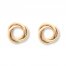 Love Knot Earrings 14K Yellow Gold