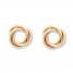 Love Knot Earrings 14K Yellow Gold