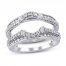 Diamond Enhancer Ring 1 ct tw 14K White Gold