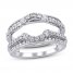 Diamond Enhancer Ring 1 ct tw 14K White Gold