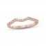 Monique Lhuillier Bliss Diamond Wedding Band 1/5 ct tw Round-cut 18K Rose Gold