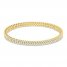 Diamond Fashion Bracelet 3 ct tw 10K Yellow Gold 7"