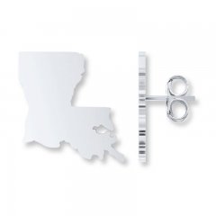 Louisiana Earrings Sterling Silver