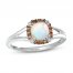 Le Vian Opal Ring 1/10 ct tw Diamonds 14K Vanilla Gold