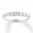 Diamond Anniversary Band 1/2 ct tw Round-cut 14K White Gold