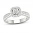 Diamond Engagement Ring 1-1/5 ct tw 14K White Gold