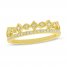 Diamond Anniversary Ring 1/6 ct tw Round-cut 10K Yellow Gold