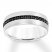 8mm Natural Sapphire Wedding Band White Tungsten Carbide