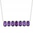 Le Vian Amethyst Necklace 14K Vanilla Gold 18"