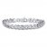 Men's Curb Link Bracelet Sterling Silver 8" Length