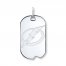 NHL Tampa Bay Lightning Dog Tag Sterling Silver